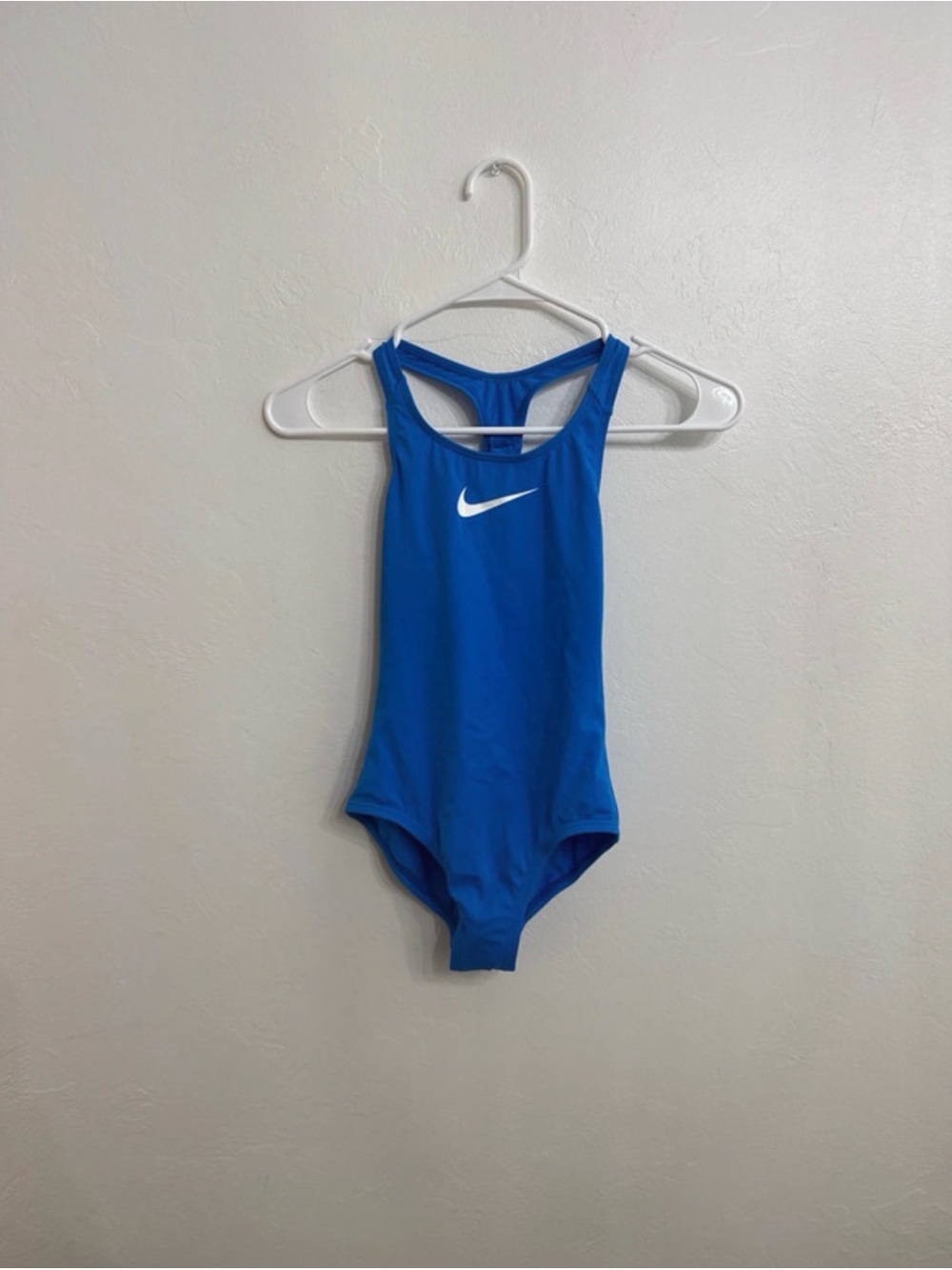 Nike Kids Blue Racerback One-Piece Swimsuit